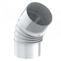 COUDE GALVA 45ø - DIAM.250