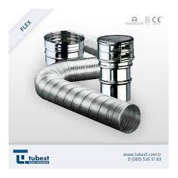 FLEXIBLE INOX DOUBLE PAROI...