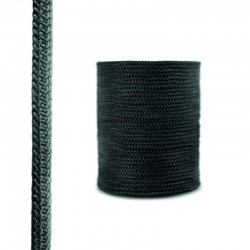 CORDE TRICOT.NOIRE-8 MM - 100m