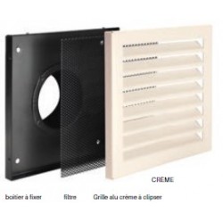 GRILLE EXTERIEUR ALU CREME...