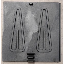 Plaque arrière foyer 1258...