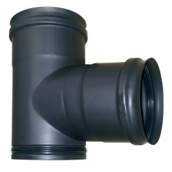 TE 90° SP  INOX 316L NOIR...