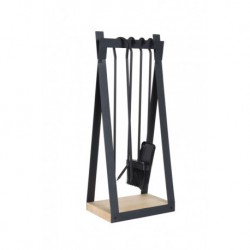 HAARDSTEL TIPI ZWART + 4...