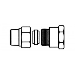 RACCORD GAZ NAT. - 18 * 1/2 F