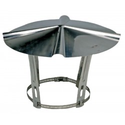 CHAPEAU INOX  N°5 DIAM. 300