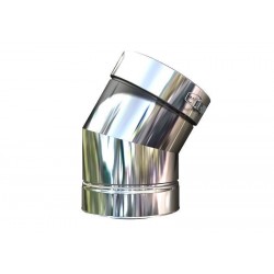 BOCHT 30° PTR DIAM  100 INOX