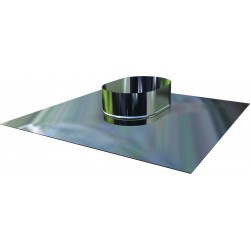 INOX AFDEKPPLAAT VOOR OVALE...