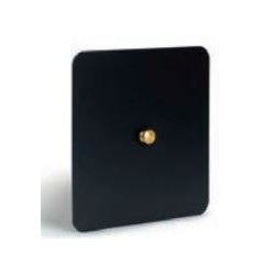 LUIKROOSTER 30X30 ZWART MET...