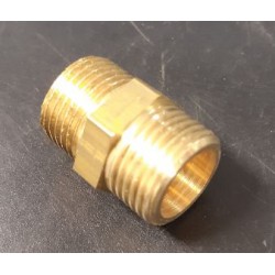 NIPPEL MESSING 3/8 BU