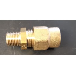 RACCORD GAZ NAT. 12 * 1/4 M