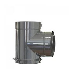 TE 90° + DOP PTR DIAM 100 -...